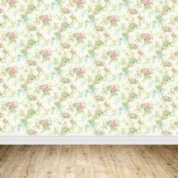 Pattern Photography Background Green Grass Pink Flower Wood Floor Backdrops
