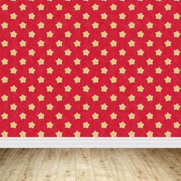 Pattern Photography Background Wood Floor Orange Stars Red Backdrops
