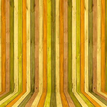 Photography Backdrops Yellow Green Vertical Wood Floor Background