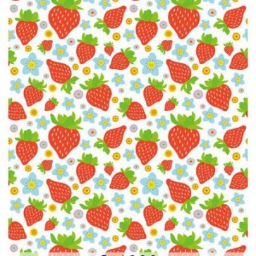 Photography Background Red Strawberry Pattern Backdrops For Photo Studio