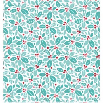 Photography Background Red Flowers Blue Leaves Pattern Backdrops