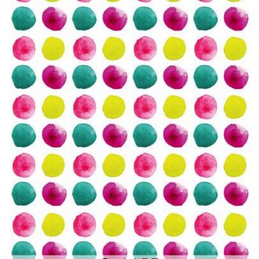Photography Backdrops Pink Yellow Blue Dot Pattern Background