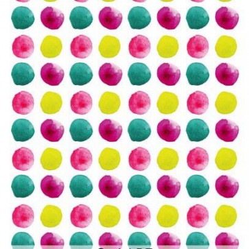 Photography Backdrops Pink Yellow Blue Dot Pattern Background