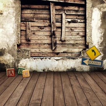Photography Background Wooden Window Wall Brown Wood Floor Grunge Dilapidated Backdrops