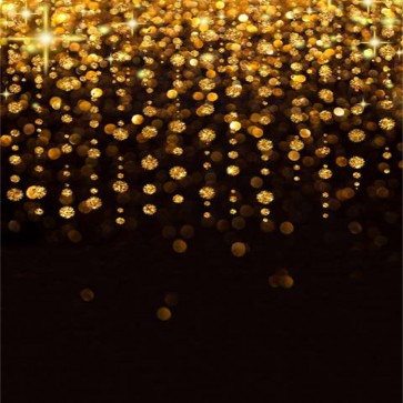 Photography Backdrops Golden Sequin Black Background For Photo Studio