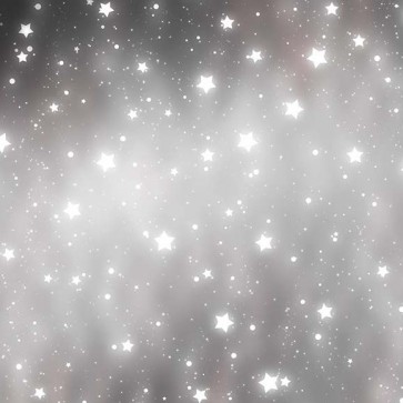 Christmas Photography Backdrops White Stars Snowflake Grey Background For Photo Studio