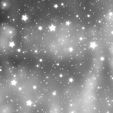 Christmas Photography Backdrops White Stars Dot Grey Background For ...