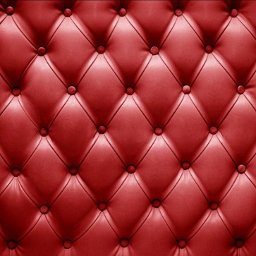 Wine Red Leather Style Photography Backdrops Tufted Background