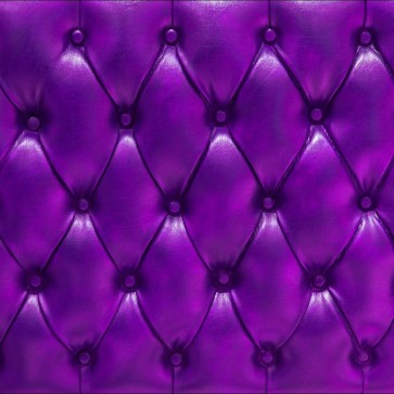 Photography Backdrops Bright Purple Leather Style Tufted Background