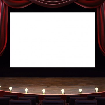 Large Stage Photography Background Red Curtain White Screen Backdrops