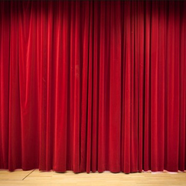 Photography Background Red Curtain Large Stage Backdrops For Photo Studio