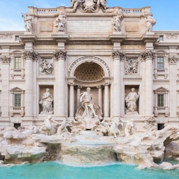 Architecture Photography Background The Trevi Fountain Backdrops