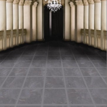 White Stone Pillars Photography Background Architecture Corridor Backdrops