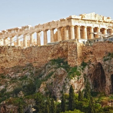 Photography Background Parthenon Temple Architecture Backdrops For Photo Studio