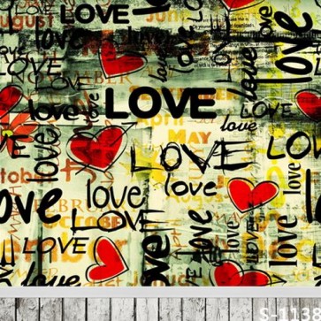 Graffiti Photography Backdrops Love Black Graffiti Background For Photo Studio