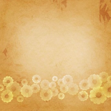 Old Master Photography Background Yellow Flowers Patels Backdrops
