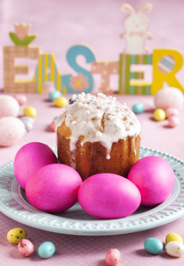 Bakery Photography Background Purple Easter Eggs Backdrops