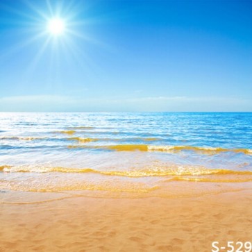 Photography Backdrops Shoal Wave Sun Beach Background For Photo Studio