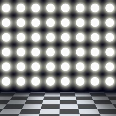 Photography Backdrops Stage Lighting Black White Square Lattice