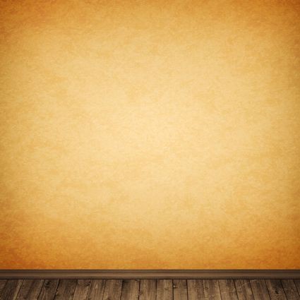 Photography Background Orange Wallpaper And Brown Wood Floor Old Master  Backdrops