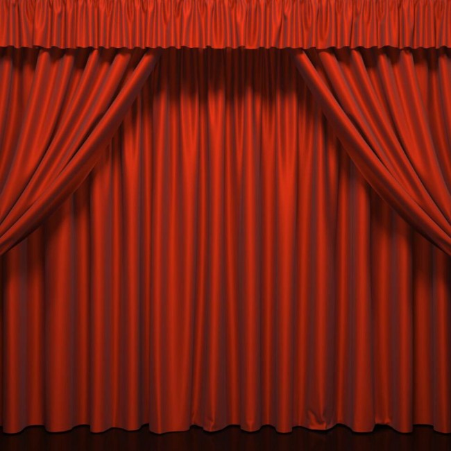 Photography Background Large Stage Dark Red Curtain Backdrops For Photo