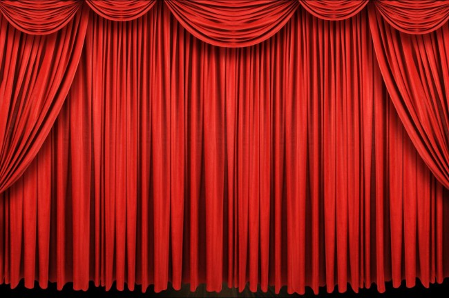 Red Curtain Large Stage Photography Background Backdrops For Photo Studio