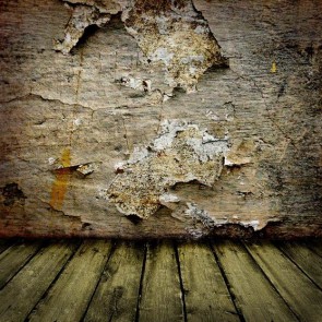 Grunge Dilapidated Photography Background Rotten Wood Wall Backdrops