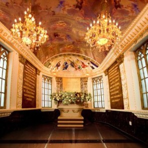 Photography Backdrops Classical Painting Gorgeous Chandelier Palace Background