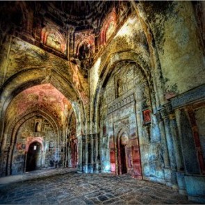 Photography Backdrops Ancient Palace Grunge Dilapidated Background