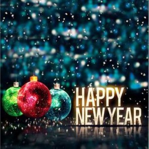 New Year Photography Background Color Lantern Rainwater Beads Backdrops
