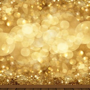 Photography Background Light Spots Bokeh Golden Sequin Backdrops