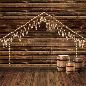 Photography Background Wine Wooden Cottage Western Backdrops