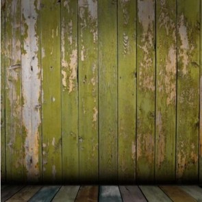 Photography Backdrops Light Green Faded Vertical Wood Floor Background