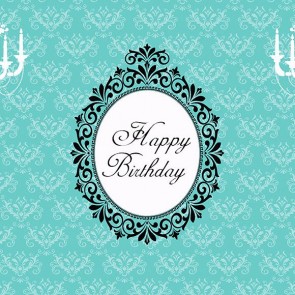 Photography Backdrops White Texture Blue Birthday Custom Candlestick Background