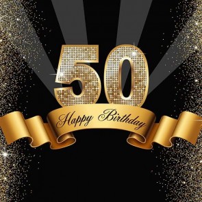 Birthday Photography Backdrops Fifty Years Old Birthday Background For Party