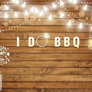Wood Floor Photography Backdrops Barbecue Brown Wood Wall Background
