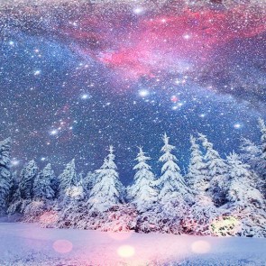 Nature Photography Backdrops Stars Snowflakes Night Sky Background For Photo Studio