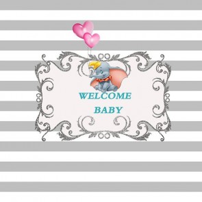 Custom Photography Backdrops Baby Shower Message Board Background For Baby