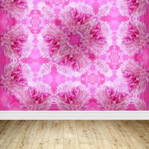 Pattern Photography Background Wood Floor White Flower Pink Backdrops