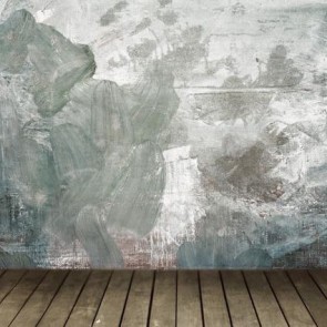 Photography Background Cyan Grey Scratches Wood Floor Grunge Dilapidated Backdrops