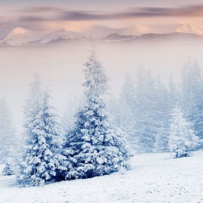 Nature Photography Backdrops Snow Mountain Jungle Background For Photo Studio