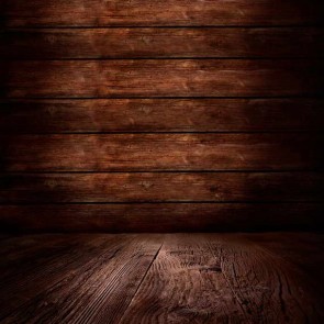 Photography Backdrops Brown Black Horizontal Wood Floor Background