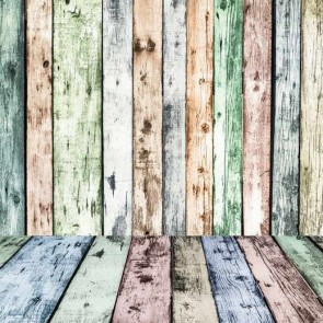 Photography Backdrops Color Faded Vertical Wood Floor Background