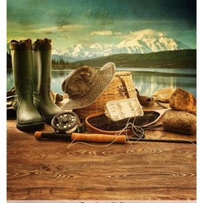 Photography Background Cowboy Hat Boots Western Backdrops