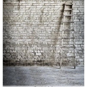 Photography Background White Brick Wall Ladder Backdrops For Photo Studio