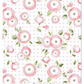 Photography Background Pink Flowers Pattern White Backdrops For Photo Studio