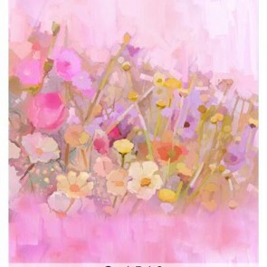 Photography Background White Pink Flowers Oil Painting Backdrops
