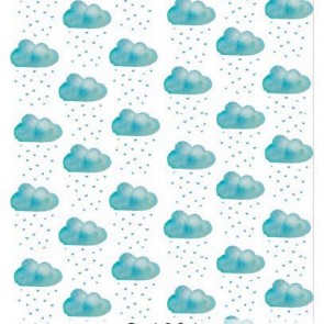 Photography Background Rain Clouds Pattern White Backdrops For Photo Studio