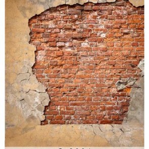 Photography Background Red Brick Wall Grunge Dilapidated Backdrops