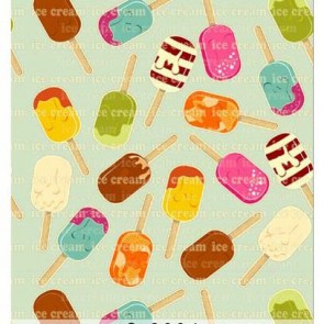 Photography Background Ice Cream Pattern Backdrops For Photo Studio